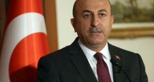 وزير الخارجية التركي مولود تشاوش اوغلو في أنقرة. (فرانس برس).