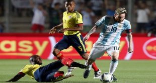 الأرجنتين تعود إلى سكة الانتصارات من بوابة كولومبيا. (رويترز).
