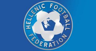 شعار الاتحاد اليوناني لكرة القدم. (الإنترنت).