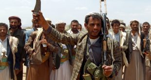 مجموعة من الحوثيين المسلحين في اليمن. (الإنترنت).