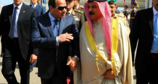 الرئيس عبد الفتاح السيسي وحمد بن عيسى آل خليفة ملك البحرين. (الإنترنت).