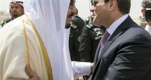الملك سلمان يستقبل الرئيس عبد الفتاح السيسي فى الرياض