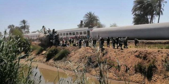 حادث قطار طهطا