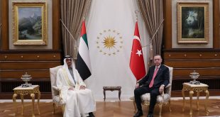 من لقاء الرئيس التركي أردوغان وولي عهد أبوظبي الشيخ محمد بن زايد