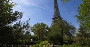 برج ايفل في باريس في 18 أبريل 2018 الان جوكار (أ.ف.ب)