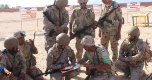تدريبات بين القوات المصرية والسعودية، حيث تسعى الولايات المتحدة لإحياء ما يسمة "الناتو العربي". (أرشيفية).