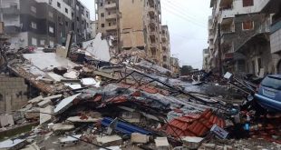 اثار الدمار الذي خلفه الزلزال في سوريا (الانترنت)