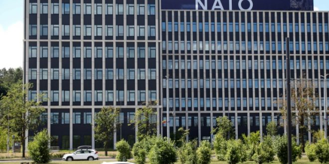 مركز عقد قمة الناتو في فيلنيوس في 9 يوليو 2023. (أ ف ب)