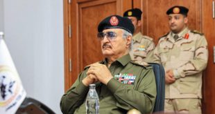 لمشير خليفة حفتر، قائد الجيش الليبي المتمركز في شرق البلاد"أرشيفية"