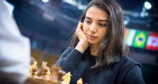 سارا خادم لاعبة الشطرنج الإيرانية(أرشيفية)