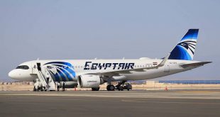 طائرة تتبع لشركة مصر للطيران(الانتنت)