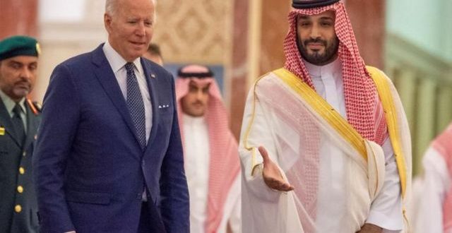 الرئيس الأمريكي جون بايدن وولي العهد السعودي محمد بن سلمان (الانترنت)