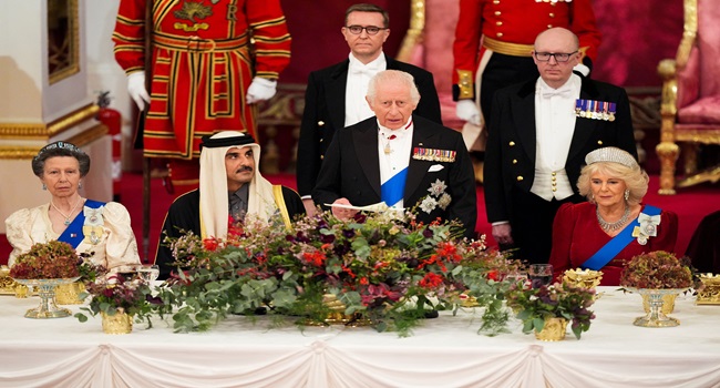 أمير قطر في بريطانيا