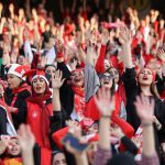 إيرانيات في مباراة لكرة القدم