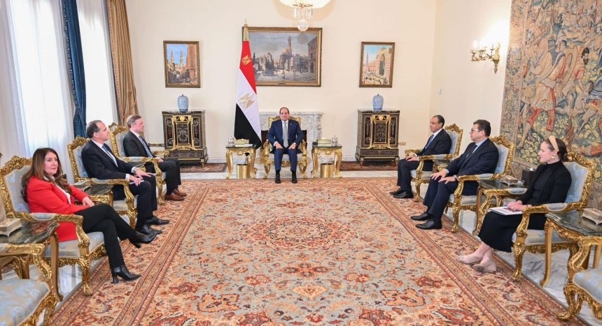 السيسي لوفد أمريكي