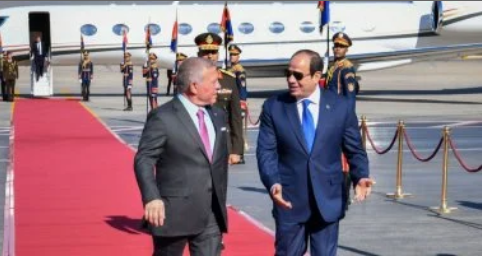 السيسي وملك الأردن