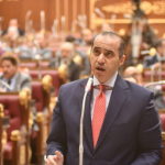 المستشار محمود فوزي وزير الشئون النيابية والقانونية والتواصل السياسي