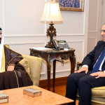 لقاء وزير الخارجية ورئيس البرلمان العربي