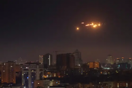 الغارات الروسية على أوكرانيا