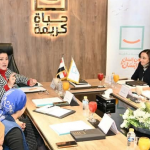جانب من إطلاق مبادرة قرى الطفل