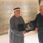 وزير الكهرباء مع المسؤول الإماراتي