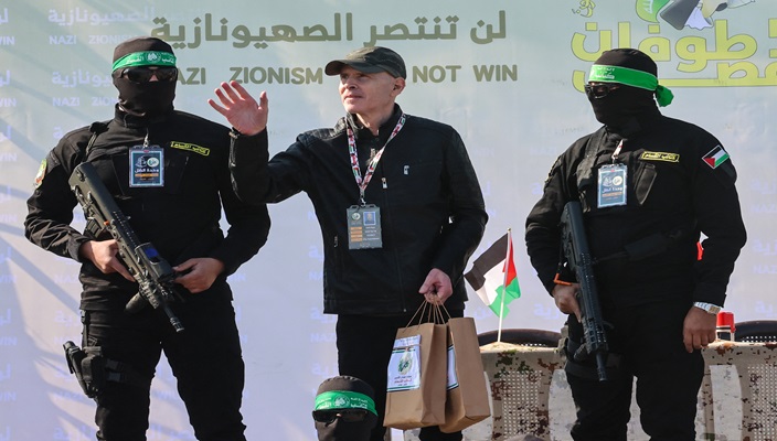 الرهينة الإسرائيلي الأمريكي
