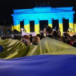 AFP 20250224 36YJ28X v1 HighRes GermanyUkraineRussiaConflictAnniversaryProtest