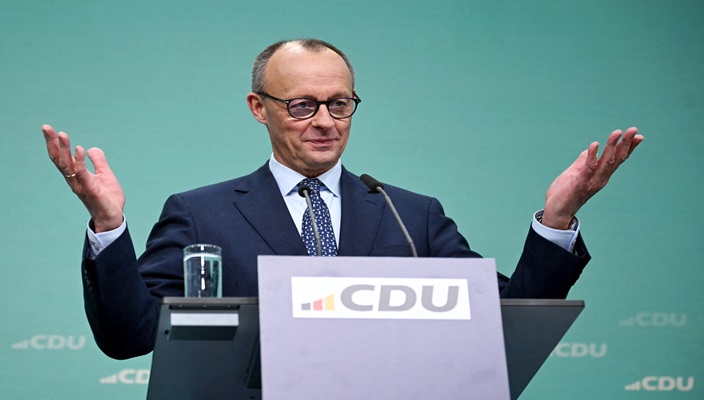 AFP 20250224 36YJ9TD v1 HighRes GermanyPoliticsVoteCdu