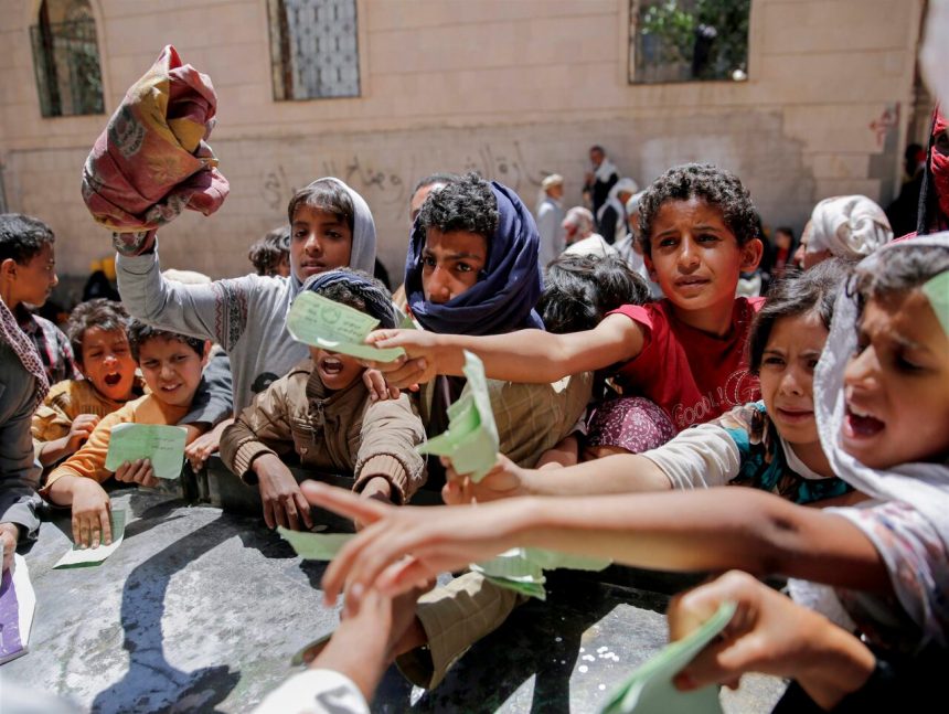 yemen food rations