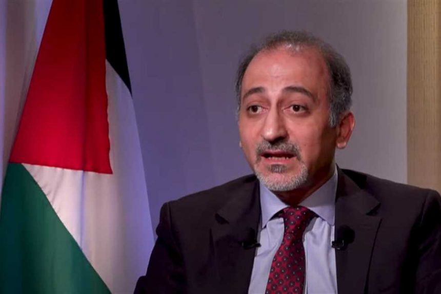 السفير الفلسطيني في جامعة الدول العربية مهند العكلوك