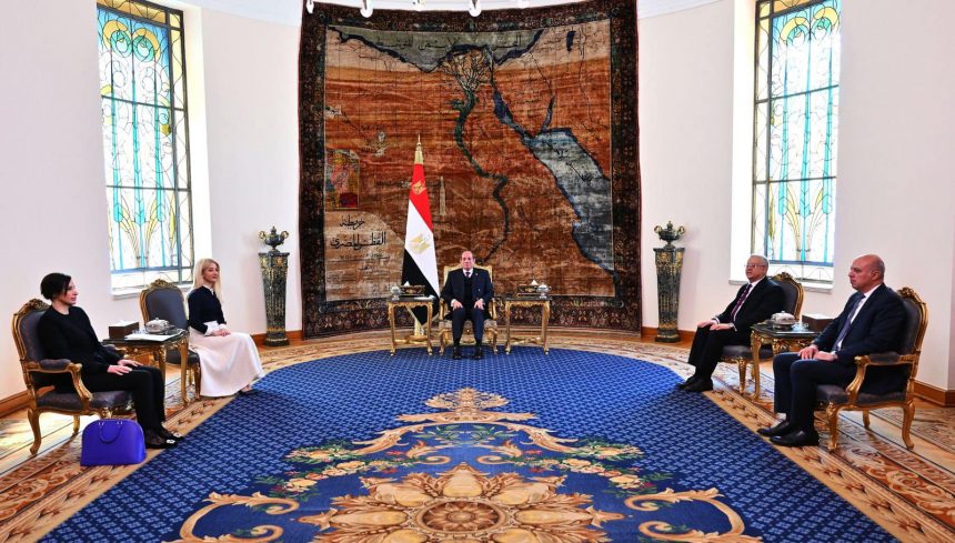 السيسي ورئيسة البرلمان القبرصي