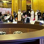 الوزير خلال مشاركته في أعمال الاجتماع الخامس للجنة العليا للشراكة الصناعية التكاملية