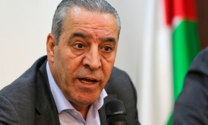 حسين الشيخ أمين سر منظمة التحرير الفلسطينية