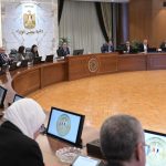 جانب من اجتماع الحكومة بلجنة تنمية الصادرات