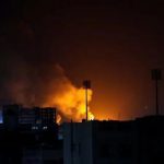 غارات أمريكية ليلية على مواقع الحوثي أرشيفية