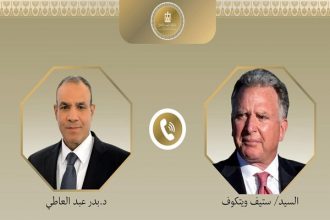 وزير الخارجية يبحث مع المبعوث الأمريكي خفض التصعيد بغزة