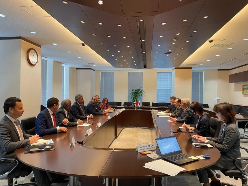 وزير السياحة والآثار يلتقي رئيس هيئة التعاون الدولي اليابانية JICA ومديري الهيئة في الشرق الأوسط وأوروبا ومصر