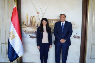 وزيرة التخطيط والتنمية الاقتصادية والتعاون الدولي تلتقي رئيس الجهاز المصري للملكية الفكرية