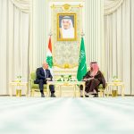 ولي العهد السعودي ورئيس لبنان