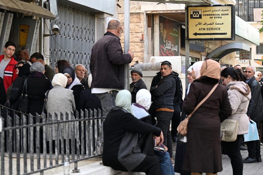 AFP 20250416 42HM77J v1 HighRes SyriaEconomy
