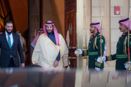 أحمد الشرع ومحمد بن سلمان