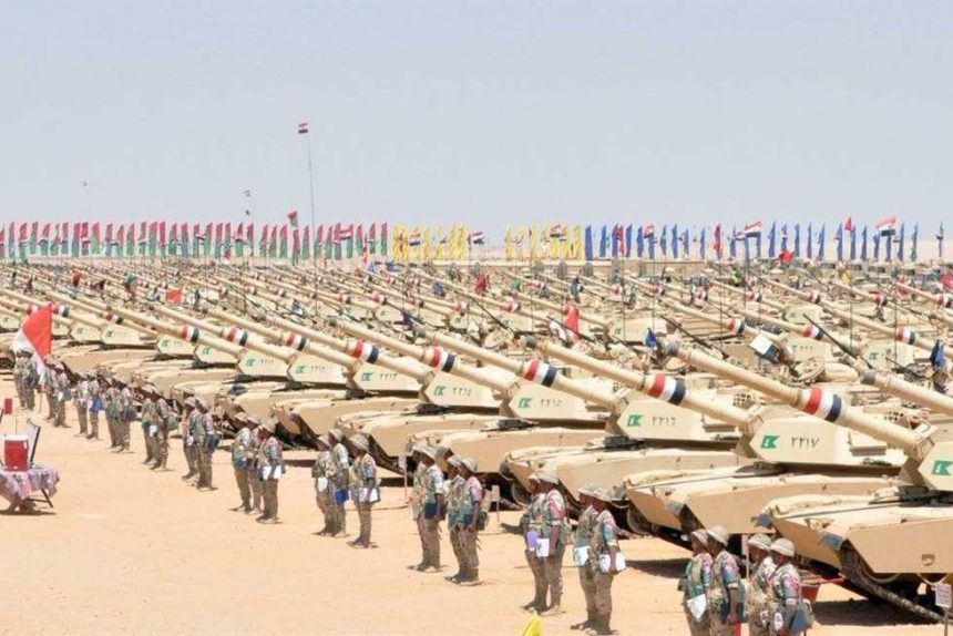 عناصر من الجيش المصري