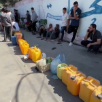 نقص المياه في غزة