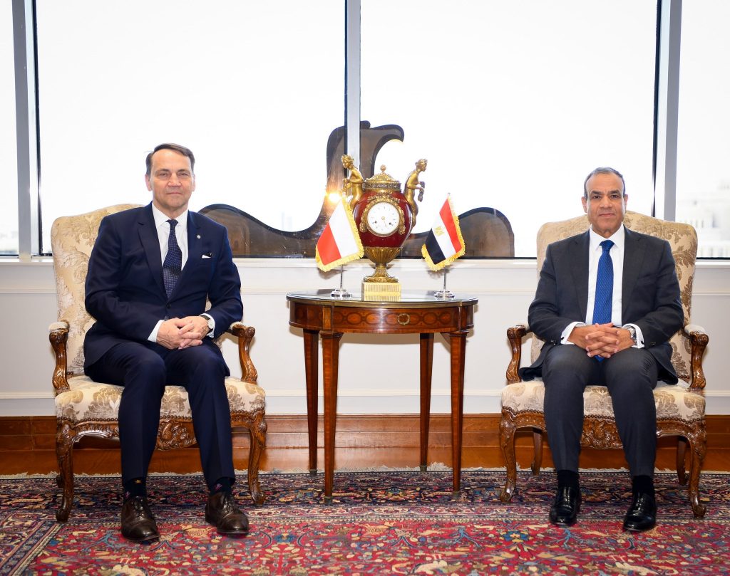 وزبرا خارجية مصر وبولندا
