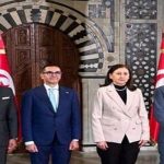 وزير الاستثمار والتجارة الخارجية يلتقي رئيسة الوزراء التونسية