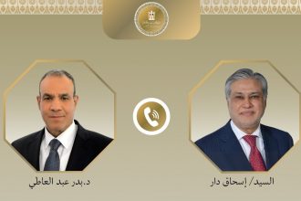 وزير الخارجية ونظيره الباكستاني