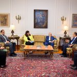 وزير الخارجية يستقبل المبعوث الشخصي لسكرتير عام الأمم المتحدة للسودان