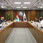 وزير البترول والثروة المعدنية خلال اجتماع مجلس إدارة هيئة البترول