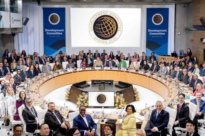 وزيرة التخطيط تعليقًا على مخرجات لجنة التنمية التي عُقدت ضمن اجتماعات الربيع لصندوق النقد والبنك الدوليين