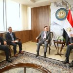 ▪︎وزير البترول والثروة المعدنية يستقبل رئيس مؤسسة البترول الوطنية الكورية